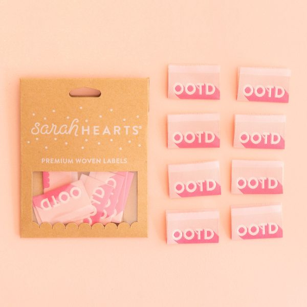 Sarah Hearts - Outfit of the Day - Sewing Woven Clothing Label Tags - LP121 Discount - Image 2